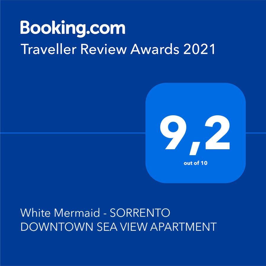 "White Mermaid" - Sorrento Downtown Sea View Apartment Exteriör bild